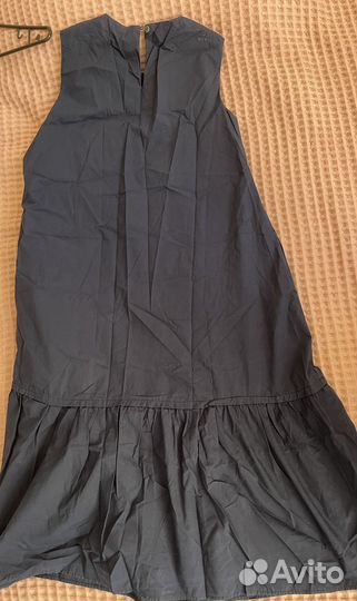 Синее платье