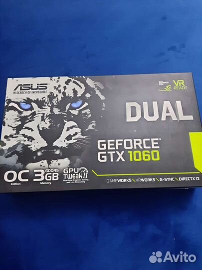 Asus GTX 1060 3GB