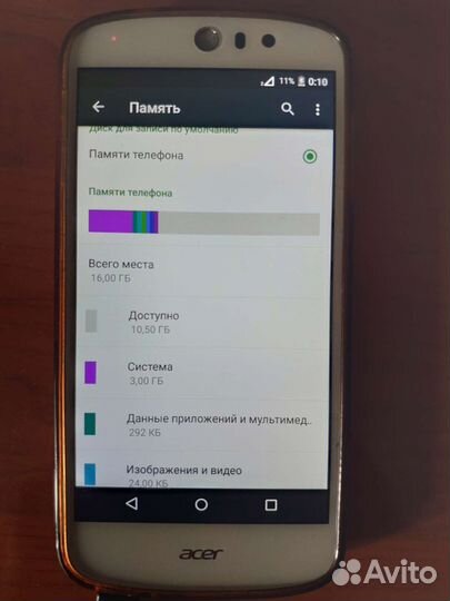 Телефон Acer