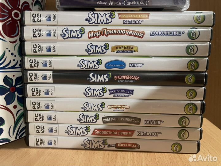 Игры для pc диски the sims 3, лего