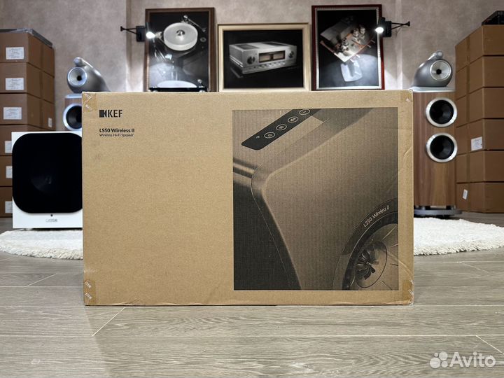 Активная полочная акустика KEF LS50 Wireless II