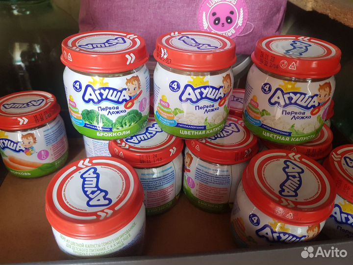 Овощное пюре агуша