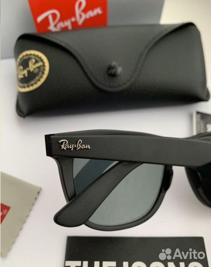 Очки ray ban wayfarer матовые 54