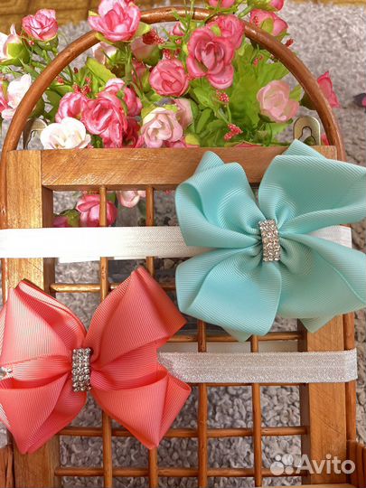 Набор детских повязок доя волос на голову