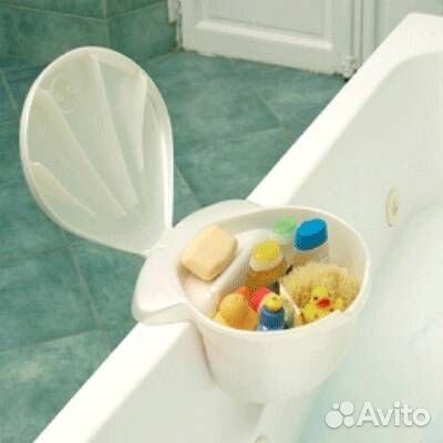 Контейнер для игрушек в ванной Ракушка OK Baby