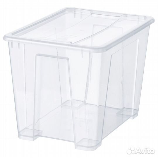 Контейнеры с крышкой икеа самла (новые), 22л