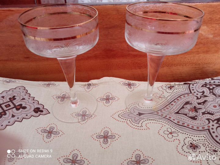 Креманки СССР хрусталь