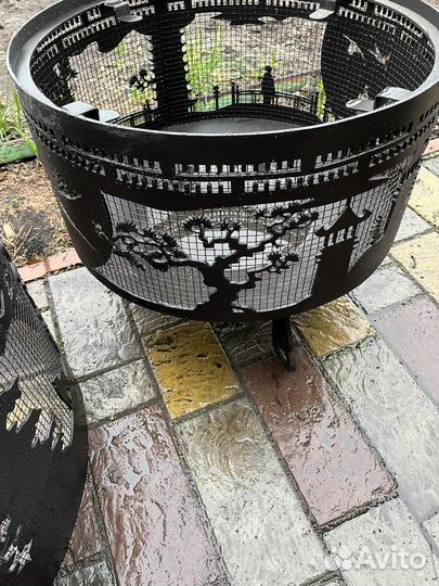 Костровая чаша гриль