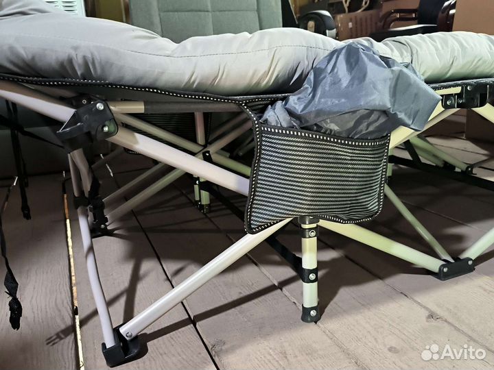 Раскладушка с матрасом новая