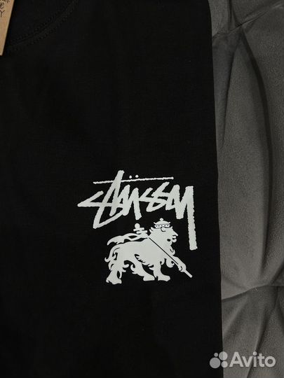 Футболка Stussy Polo black Tee оригинал