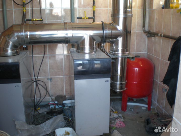 Монтаж систем отопления, водоснабжения, канализаци