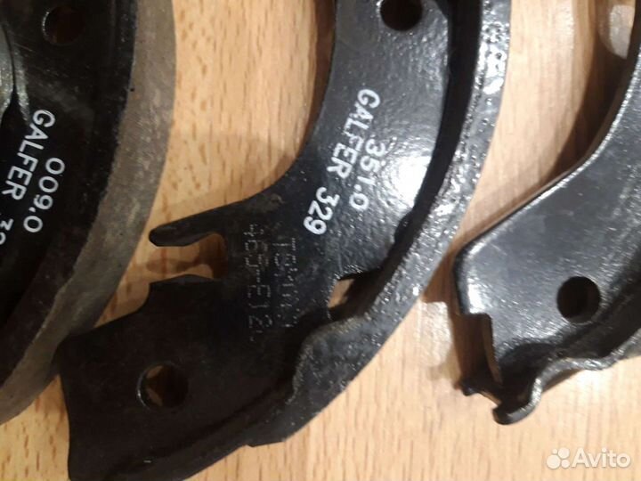 Тормозные колодки toyota corolla 2001-2007