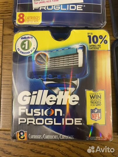 Gillette proglide 8 картриджей. Производство США