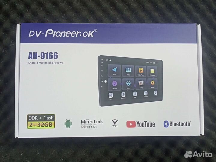Магнитола Android Pioneer AH 9166 2/32