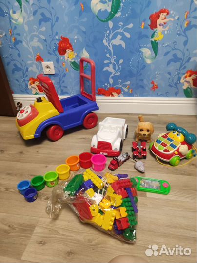 Пакет развивающих и музыкальных игрушек за всё