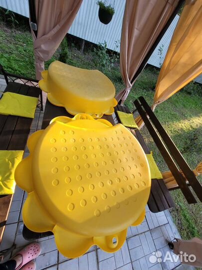 Песочница Paradiso Подсолнух с крышкой