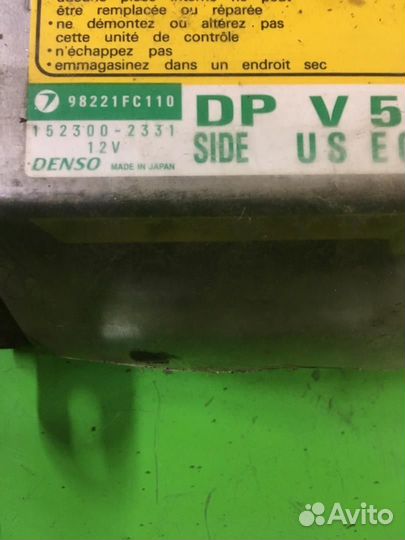 Блок управления AIR BAG Субару Форестер 10