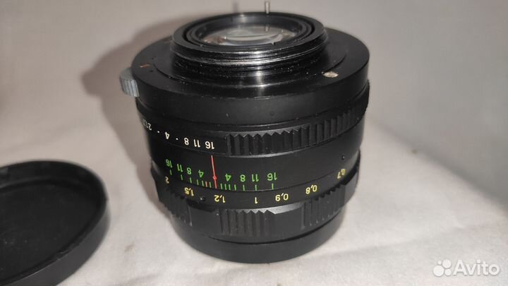 Объективы Гелиос-44; волна-9; зенитар 50/1.7