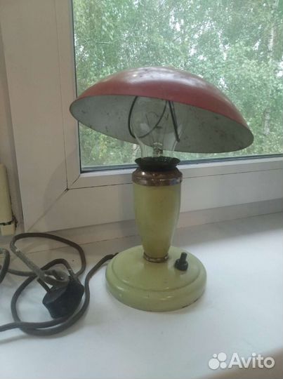 Настольная лампа СССР винтаж