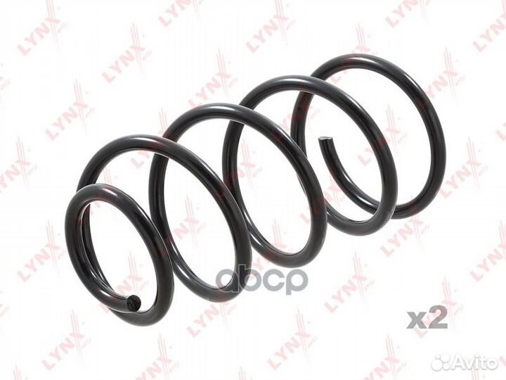 Пружина подвески передняя перед прав/лев