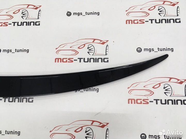 Спойлер черный Mercedes E-Class w213 (Тайвань)