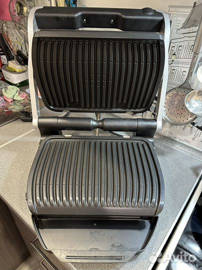 Электрогриль tefal optigrill gc712d34