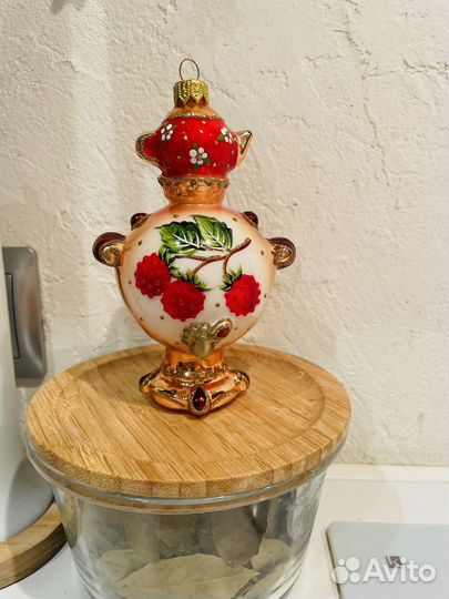 Елочные игрушки ариель самовар