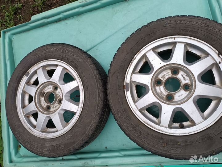 Литые диски r14 на audi 80b3