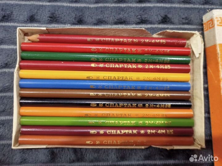 Цветные карандаши спартак СССР