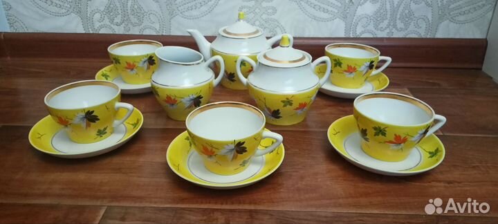 Сервиз чайный Золотая Осень