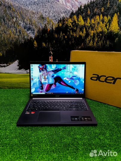 Новый в коробке мощный игровой ноутбук Acer