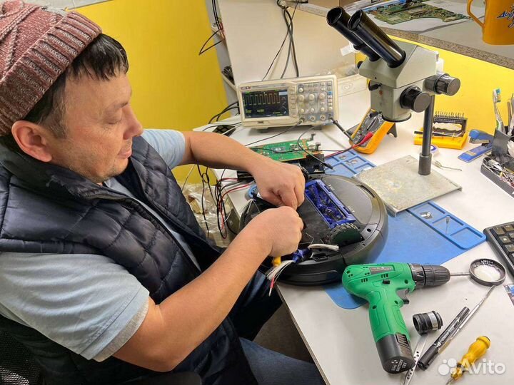 Ремонт пылесосов, ремонт робот пылесосов