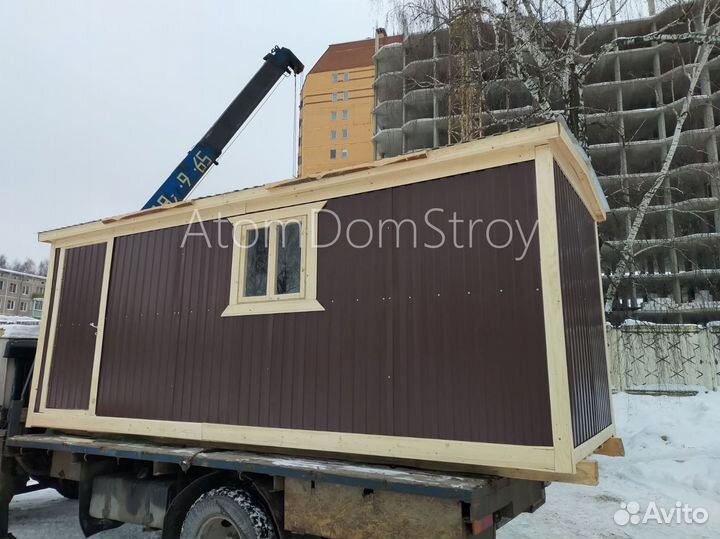 Бытовка металлическая хоз блок / С гарантией