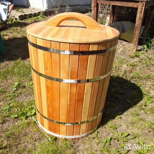 Деревянная бочка, кадки,купель
