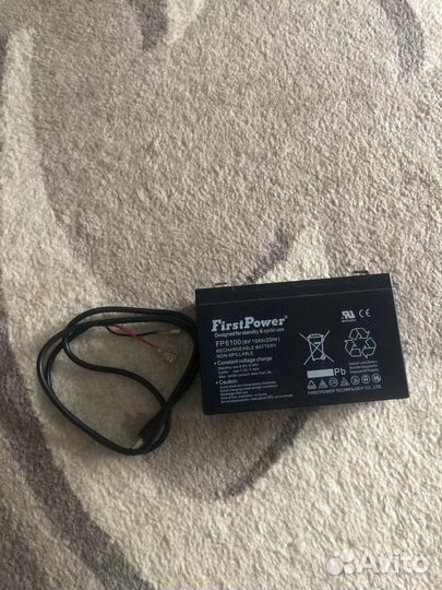 Аккумулятор пожарной сигнализации