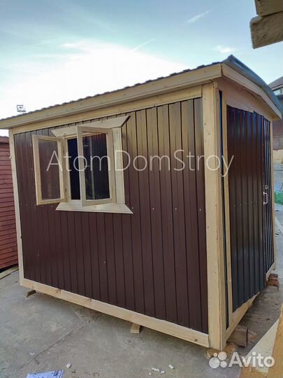 Новые деревянные бытовки