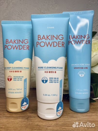 Etude house Baking Powder (пенки,скраб)