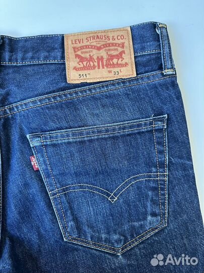 Джинсовые шорты Levis