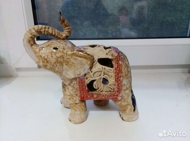 Слон керамический