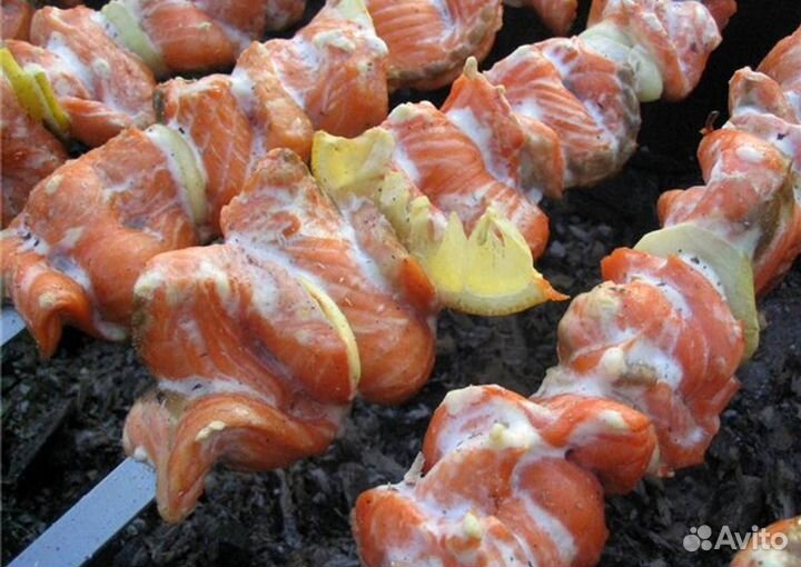 Обрезь семги