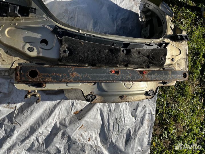 Задний усилитель бампер Opel Corsa D