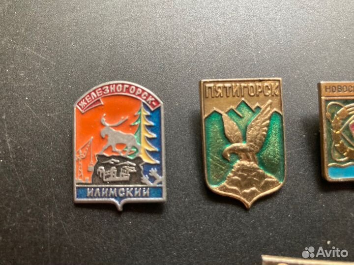 Значок СССР гербы городов