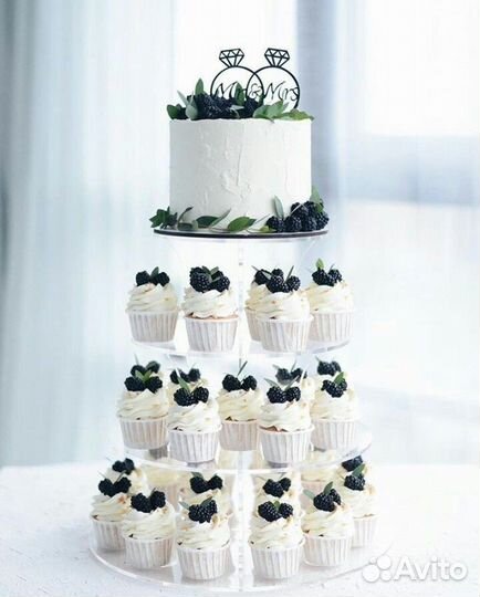 Этажерка для торта капкейков