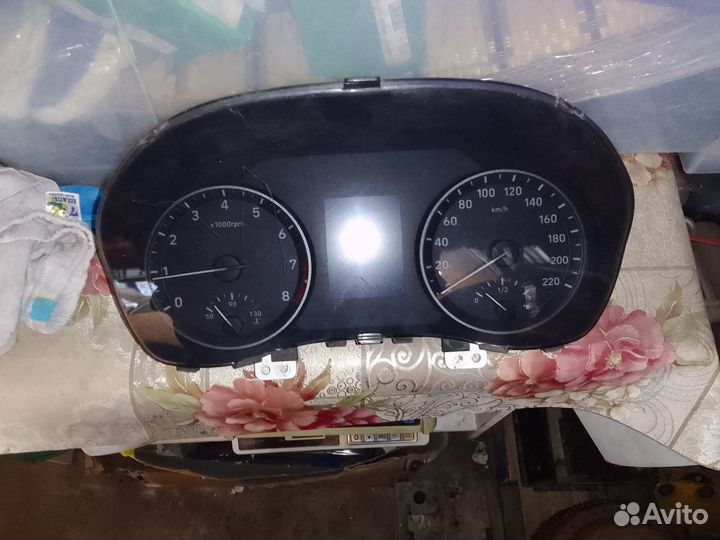 Приборная панель hyundai solaris 2