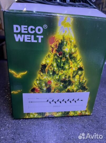 Электрогирлянда со стробами 27 м 510 ламп