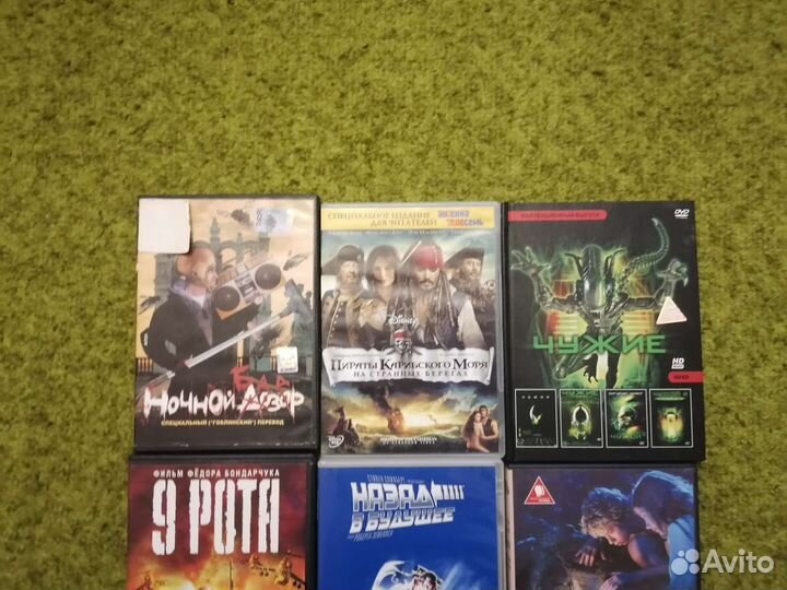 Лицензионные диски с фильмами