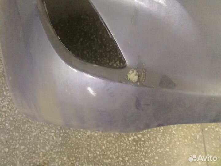 Задний бампер хундай солярис 14-16 I30