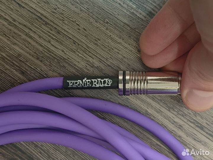 Кабель jack-jack Ernie Ball 3м