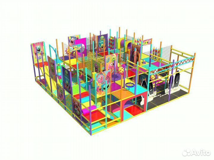 Детский стационарный лабиринт