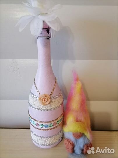 Декупаж бутылок